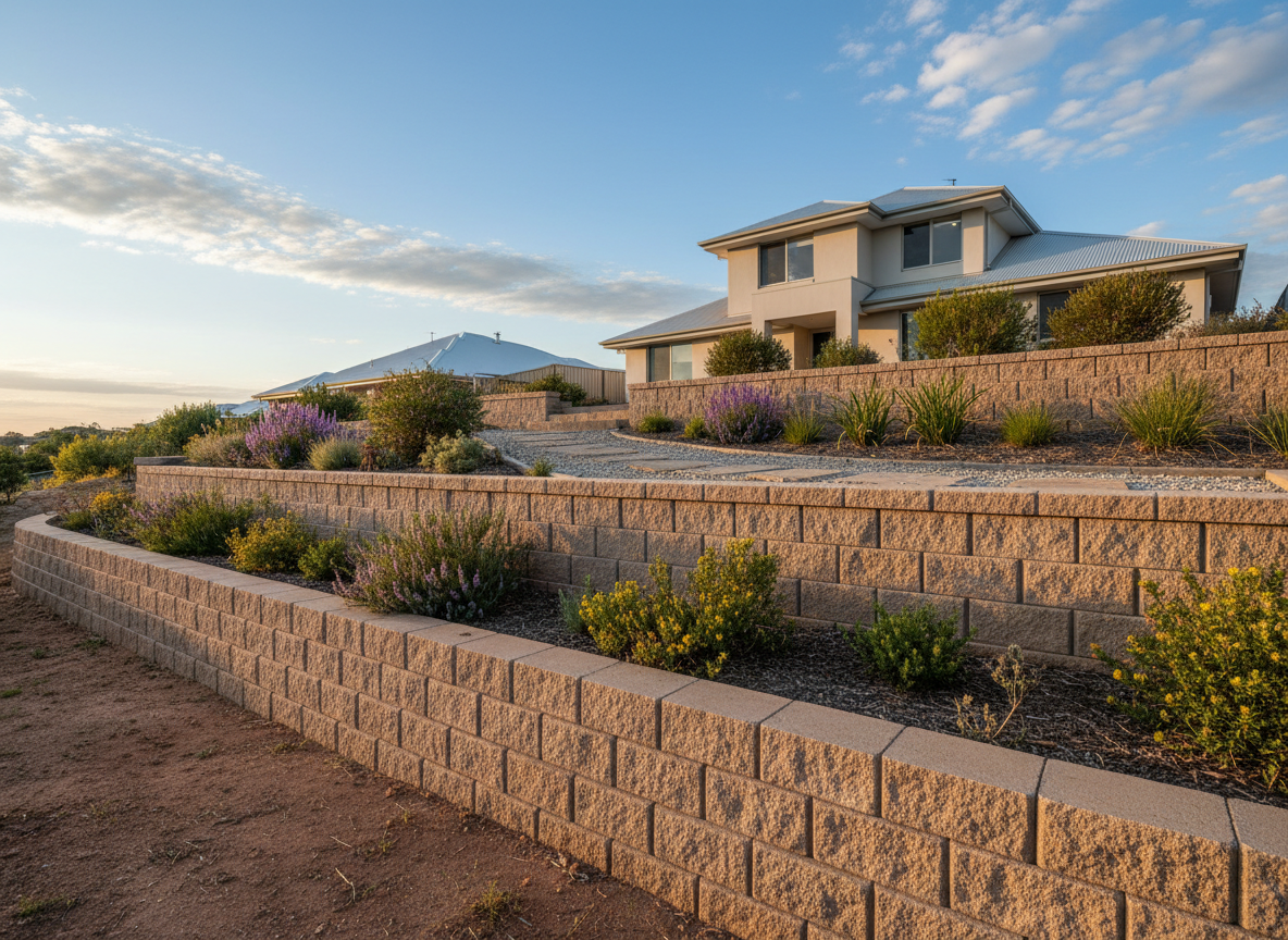 retainingwall in Haynes